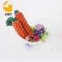 Hotsale Carrot Pet Dog  Cat Interactive Toys  Dog Chew Toys WIth PP Cotton