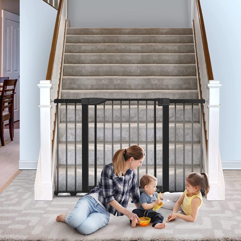 Baby Gate for Doorways and Stairs, RONBEI 51.5