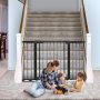 Baby Gate for Doorways and Stairs, RONBEI 51.5