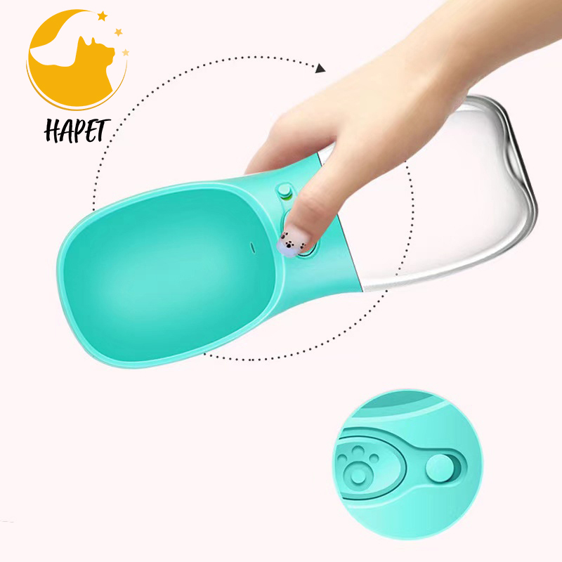 Dog Drinking Water Pet Cup Feeding Water Outdoor Dog Walking Kettle Portable Out With Food