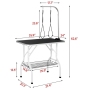 Wholesale Custom Heavy Duty Stainless Steel Frame Foldable Height Adjustable Dog Pet Grooming Table