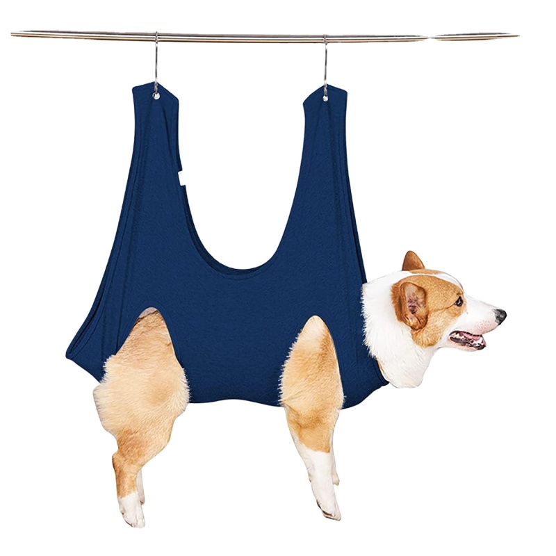 Pet Grooming Hammock Pet Nail Clip Bag For Grooming Dog Cat Grooming Bag With Hangers And Fixing Pets