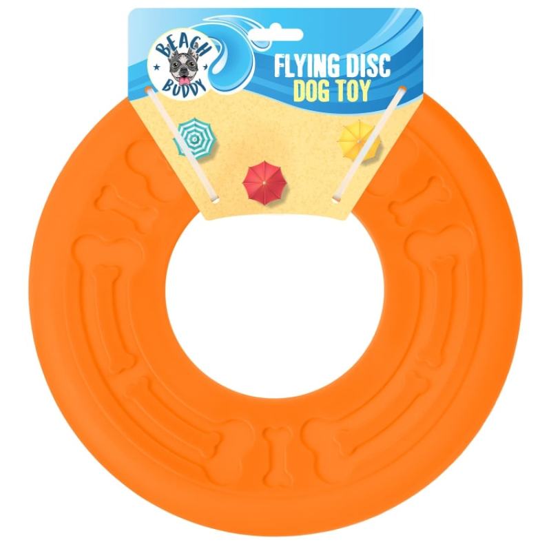 Outdoor interactive Flying Disc Dog Toy Frisbeed throw pet toys