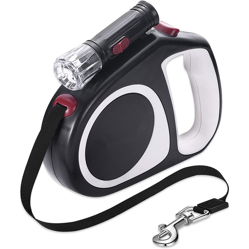 Heavy Duty Puppy Retractable Dog Leash Nylon Tape for Small Medium Dog