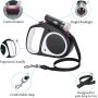 Heavy Duty Puppy Retractable Dog Leash Nylon Tape for Small Medium Dog