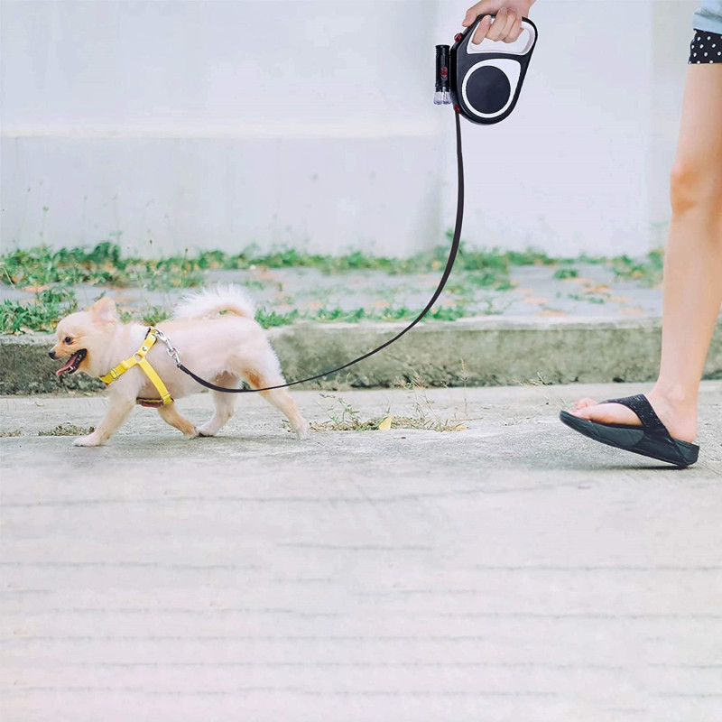 Heavy Duty Puppy Retractable Dog Leash Nylon Tape for Small Medium Dog