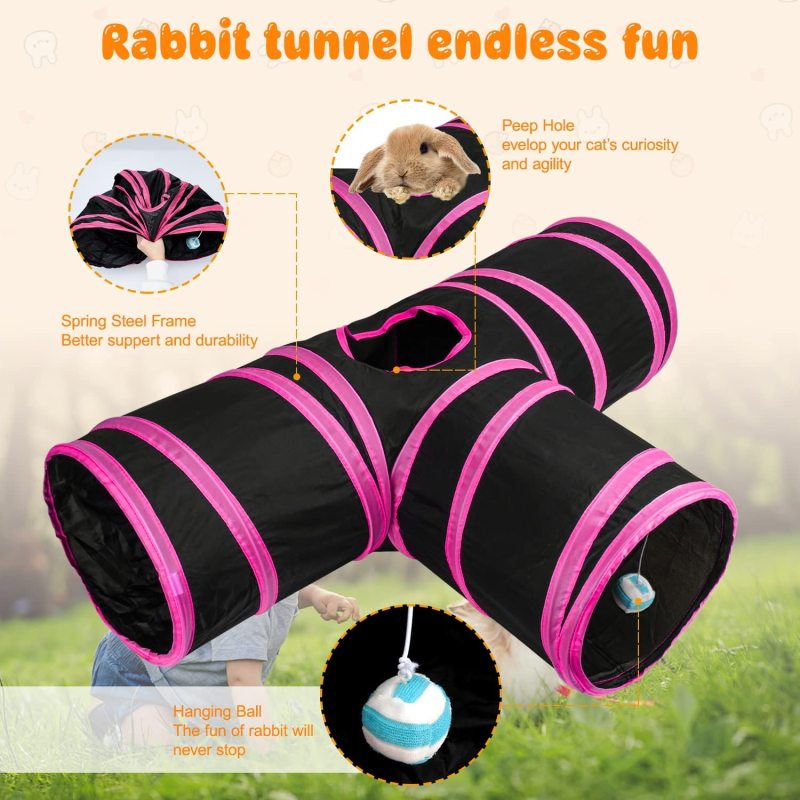 Collapsible Bunny Tunnels & Tubes
