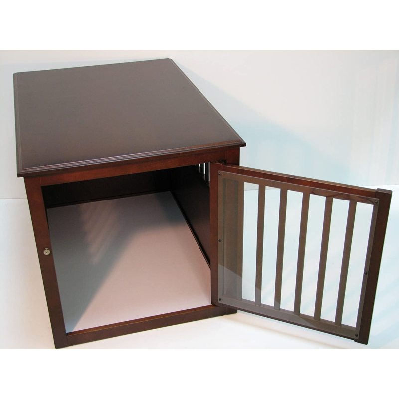 Medium Size Pet Crate Wood Dog Crate Furniture End Table