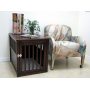 Medium Size Pet Crate Wood Dog Crate Furniture End Table