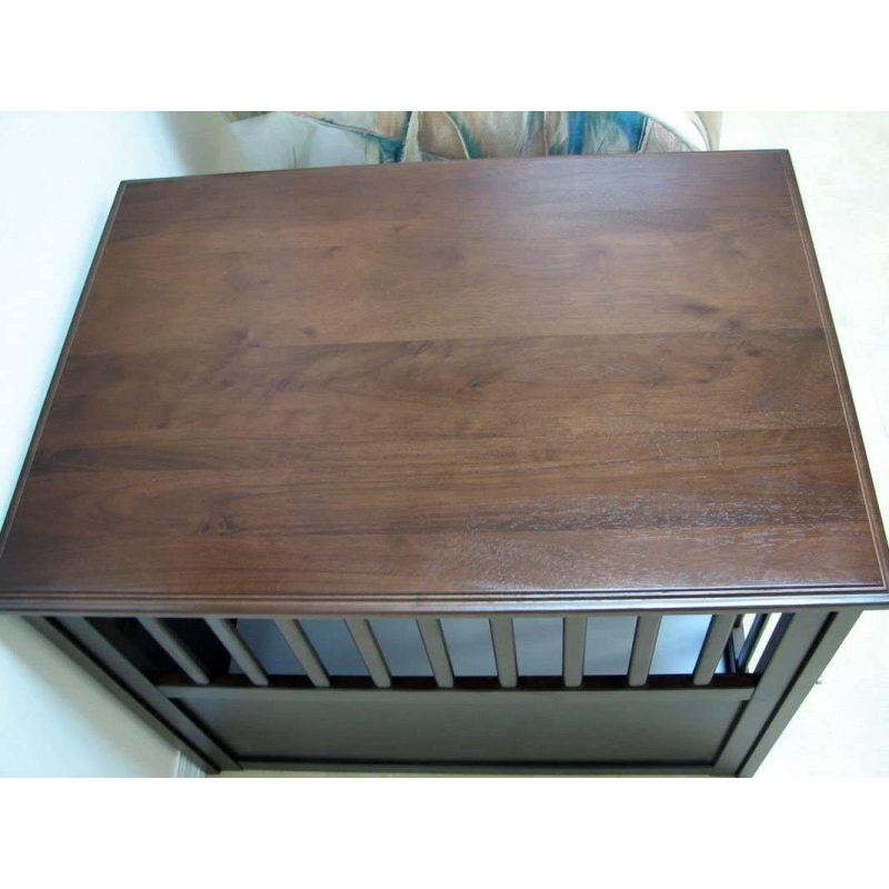 Medium Size Pet Crate Wood Dog Crate Furniture End Table