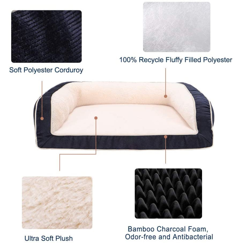 Orthopedic Dog Pet Sofa Egg Foam Mattress Indoor Use For Dog