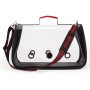 Bird Carrier Bag Portable Travel Bird Cage Lightweight Breathable Parrot Perch Space Capsule Bubble Backpack