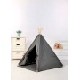 factory wholesale foldable cotton fabric pet teepee dog tent