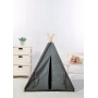 factory wholesale foldable cotton fabric pet teepee dog tent