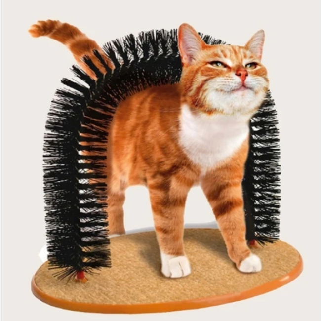 Pet Hair brush Scratch toy pet Supplies dog arch Thick For Cat