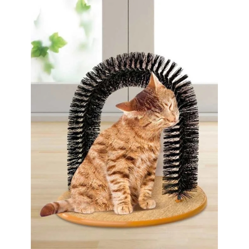 Pet Hair brush Scratch toy pet Supplies dog arch Thick For Cat