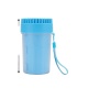 Pet Paw Carer Foot Cleaner foot barrel Dog Footprint Cleaner Foot Washer,Cat Paw Cleaner With silicone brush