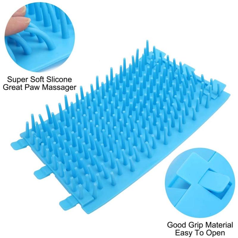 Pet Paw Carer Foot Cleaner foot barrel Dog Footprint Cleaner Foot Washer,Cat Paw Cleaner With silicone brush
