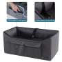 Dog Car Booster Seat for Medium to Large Dogs with 2 Tethers, Take 2 Seats