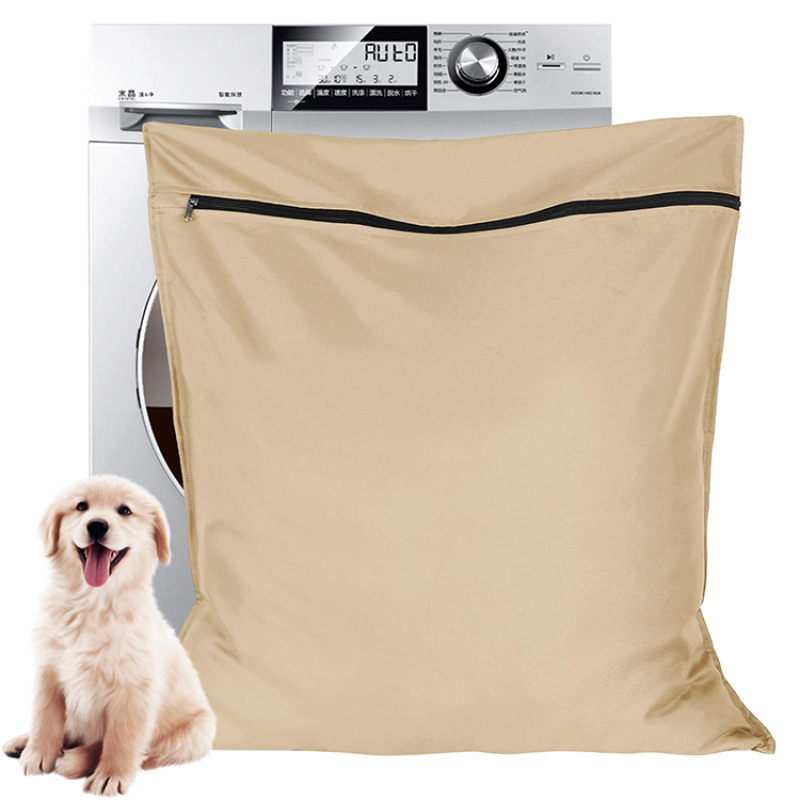 Big Size Wash Bag Ideal for Dog Cat Hair Remover Safely Stops Pet Hair Blocking The Washing Machine  Pet Laundry Bag