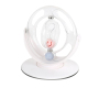 New Design cat Interactive space ring cat scratcher toy with light Moving ball Attractive Fun Cat Toy
