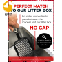Fast Metal Cat Scoop Solid Clumping Cat Litter Scooper No Shaking