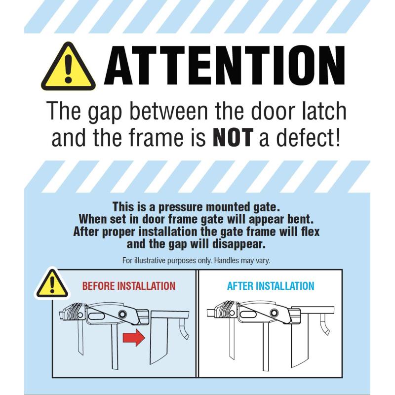 Fixed On The Wall Of The Walk Thru Gate Use For Separate Room To The Pets Or Animal
