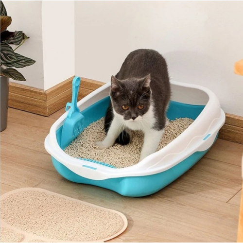 Cat litter box anti Splash Toilet baby Cat poop Bowl Deodorant Semi-enclosed Cat supplies