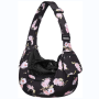 Adjustable Padded  Print Cat Sling Carrier Breathable Polyester Soft