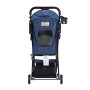Foldable Pet Stroller, Four-Wheel Light Travel Stroller for Small and Medium-Sized Cats and Dogs with Sunshade Waterproof Canopy