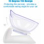 Cat Bowls Elevated Cat Food Water Bowls Set Pet Feeder Bowls with Stand