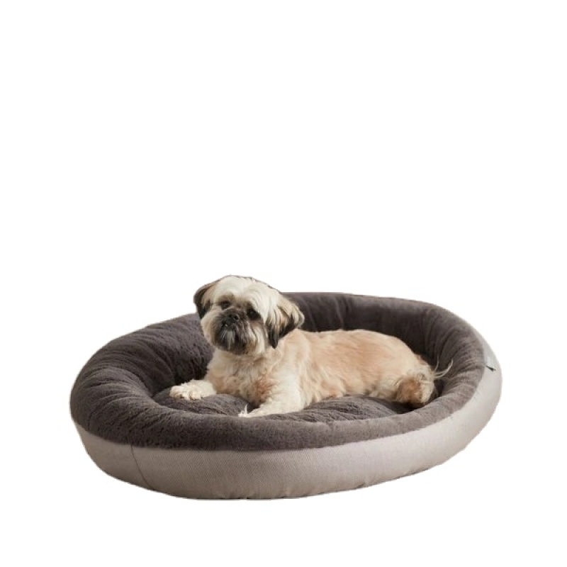 Manufacturer Round Pet Bed Sofa Low Cuddler Dog Cat Bed Pet Beds for Dogs Cats