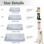 Dog Bed Mat Crate Pet Kennel Pad Soft Plush Washable Cage Comfortable Faux Fur Dog Bed
