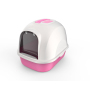 Amazon High Quality Wholesale ABS plastic enclosure top entry cat house toilet training kit litter box