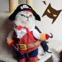 Cartoon Funny Pet Clothes Disguise Pirate Dog Cat Costume Suit Corsair For Party Use In Summer