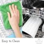 Eco-Friendly and Non-Toxic Pet Food Mat Easy to Clean Waterproof Nonslip Mat for Dog Bowls and Water