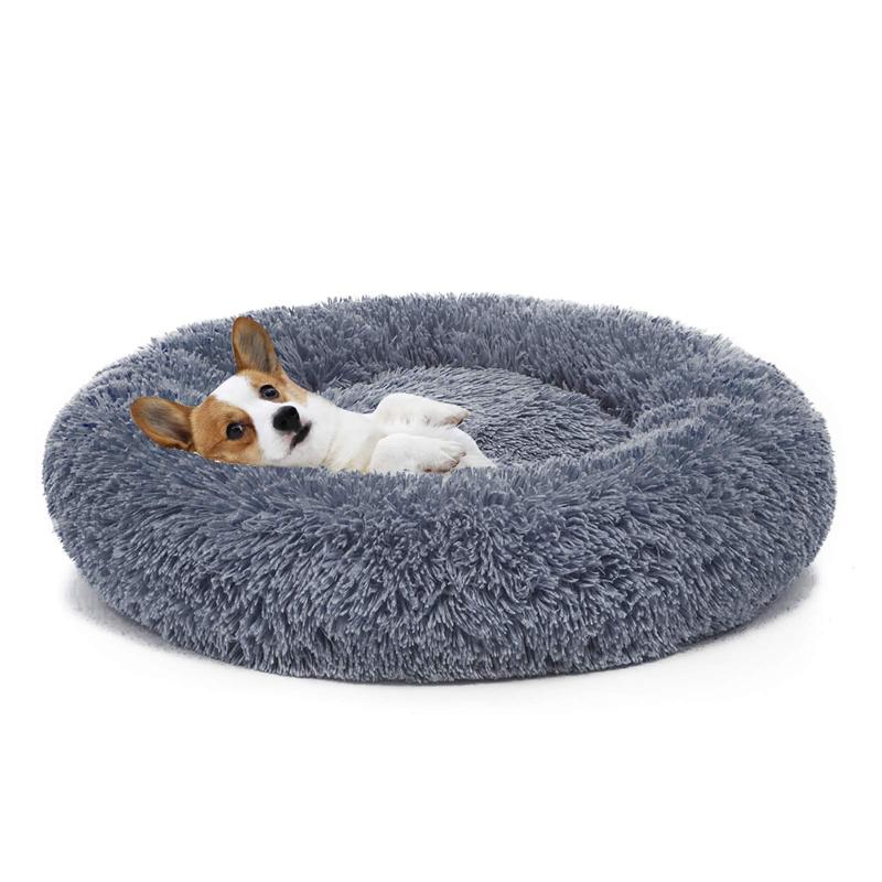 Orthopedic Dog Bed Comfortable Donut Cuddler Round Dog Bed Ultra Soft Washable Dog and Cat Cushion Bed