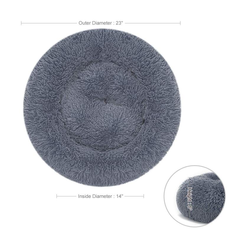 Orthopedic Dog Bed Comfortable Donut Cuddler Round Dog Bed Ultra Soft Washable Dog and Cat Cushion Bed