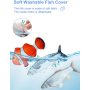 Interactive Cat Kicker Fish Toy Flopping Fish For Cat Realistic Moving