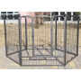 Portable Durable Metal Dog Fence With Cover And Lock For Camping High quality portable dog cages