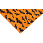 Halloween Dog Bandanas 2 Pack, Pumpkin  Fall Scarf for Boy and Girl, Premium Durable Fabric, Orange Holiday