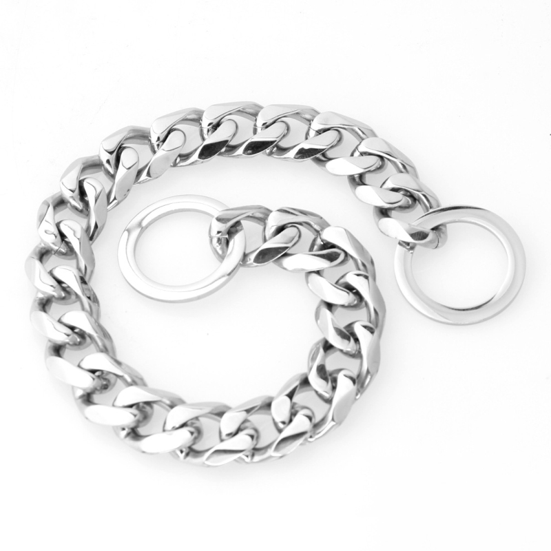 Pet Chain Collars Necklace Gold Multi Colors Big Ring Clasps Durable Stainless Steel Big Dog Collars