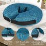 Pet Inflatable Collar Soft Protective Dog Cone Collar Protective Recovery Cone for Dogs and Cats