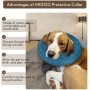 Pet Inflatable Collar Soft Protective Dog Cone Collar Protective Recovery Cone for Dogs and Cats