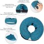 Pet Inflatable Collar Soft Protective Dog Cone Collar Protective Recovery Cone for Dogs and Cats