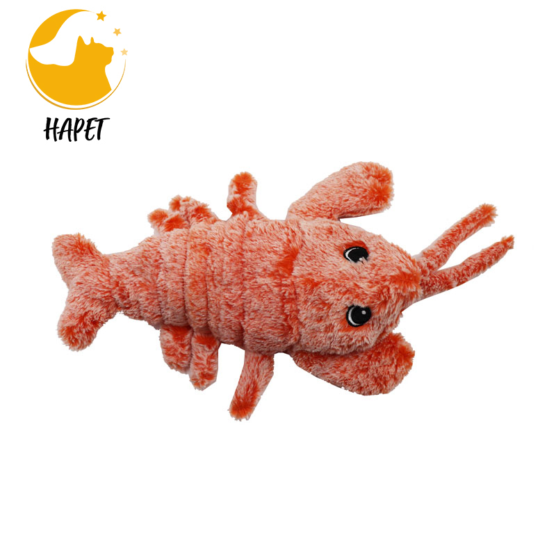 Dog Toys Plush Chew Toys Lobster Pet Dog Cats Stuffed Interactive Toy