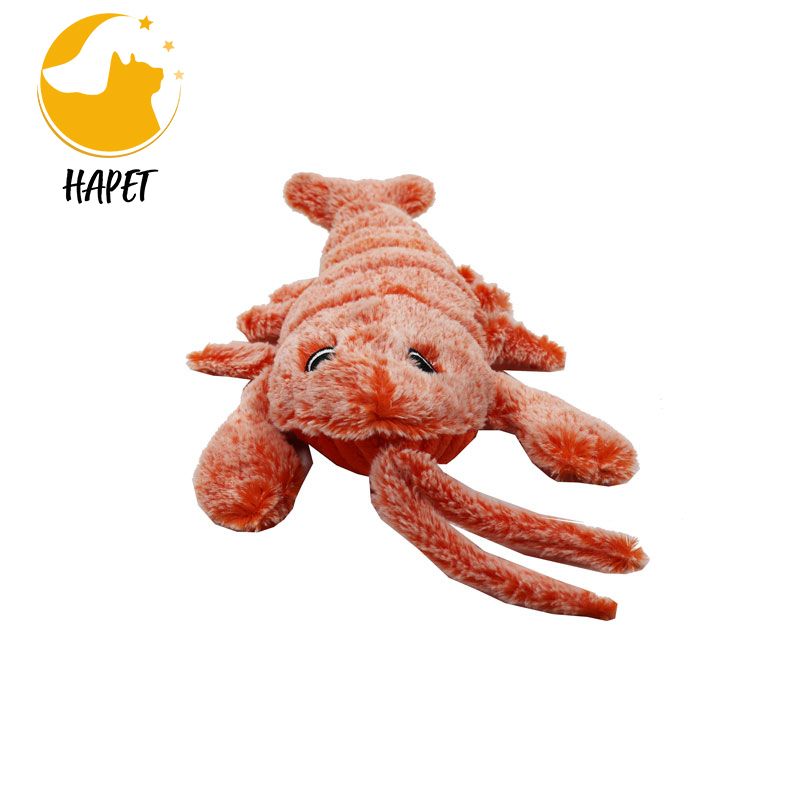 Dog Toys Plush Chew Toys Lobster Pet Dog Cats Stuffed Interactive Toy