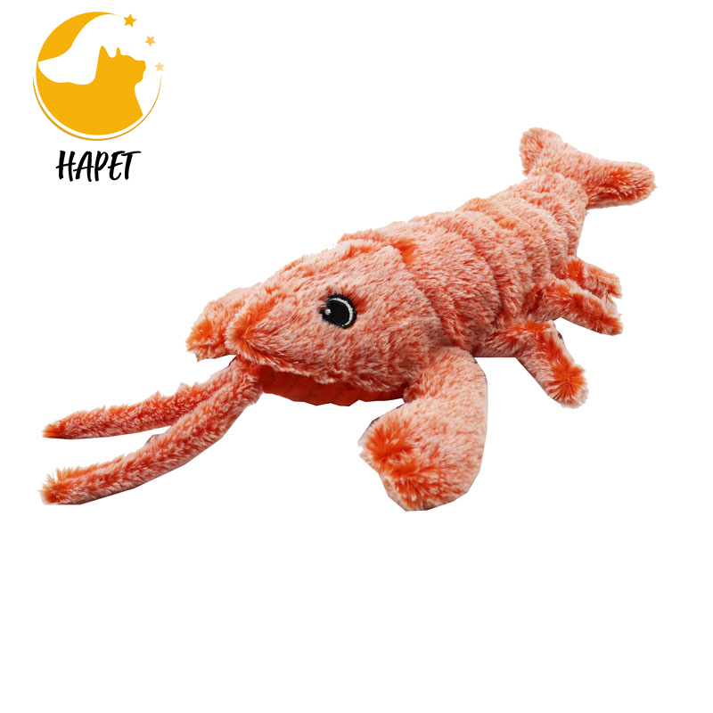 Dog Toys Plush Chew Toys Lobster Pet Dog Cats Stuffed Interactive Toy