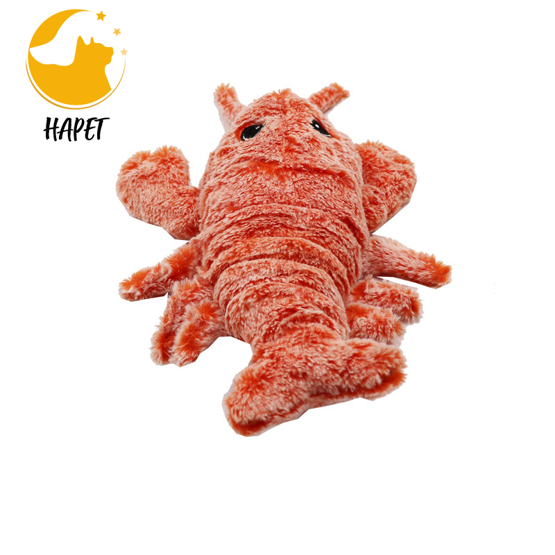 Dog Toys Plush Chew Toys Lobster Pet Dog Cats Stuffed Interactive Toy