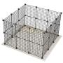 Dog Play Pens for Small Dogs Foldable Cat Outdoor Playpen Animal Exercise PenIndoor Play DIY Dog Playpen Kennels
